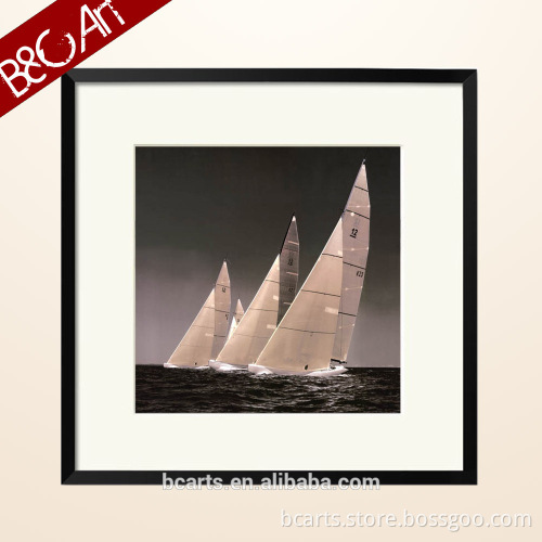 ZZ(828-L) Ocean seascape sailboat oil painting